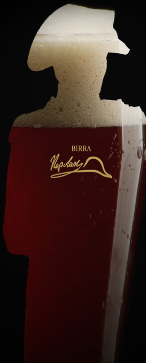 Bicchiere birra napoleon anniversary